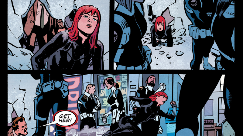 Illustration for article titled Black Widow's New Comic Begins With an Incredible Love Letter to Captain America: Winter Soldier